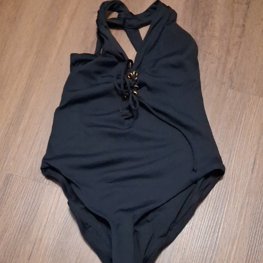 BECCA Black Garment with Gold Label